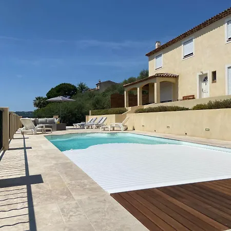 Villa Avec Piscine Chauffee Collines Nice