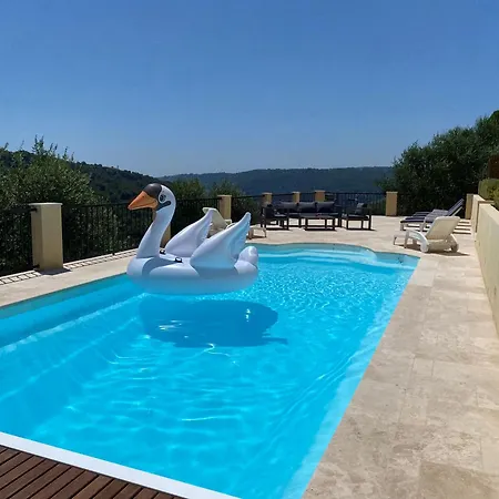 Avec Piscine Chauffee Collines Βίλα